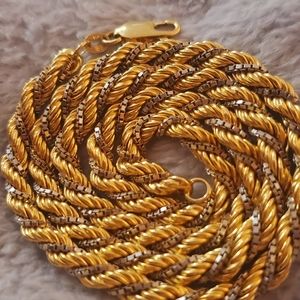 20in. 18k gold necklace